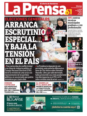 Cover of Diario La Prensa