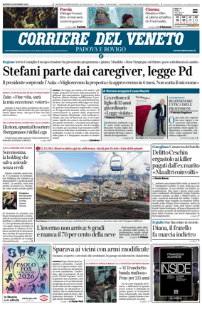 Cover of Corriere del Veneto (Padova e Rovigo)