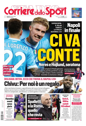 Cover of Corriere dello Sport (Nazionale)