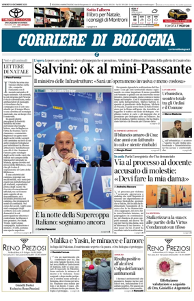 Cover of Corriere di Bologna