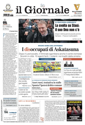 Cover of Il Giornale (Italy)