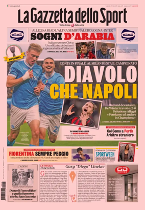 Cover of La Gazzetta dello Sport - Lombardia