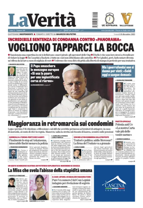 Cover of La Verità (Italia)