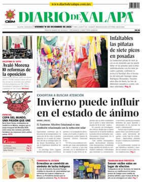 Cover of Diario de Xalapa
