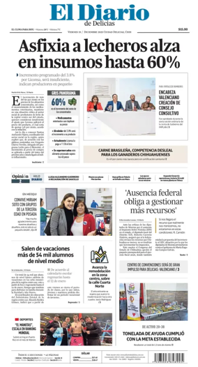 Cover of El Diario de Delicias