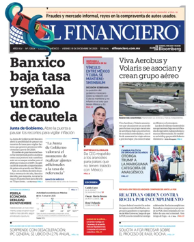Cover of El Financiero