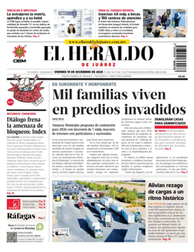 Cover of El Heraldo de Juarez