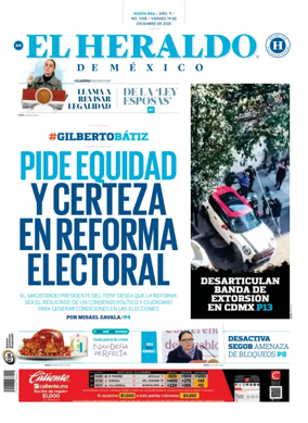 Cover of El Heraldo de Mexico