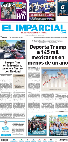 Cover of El Imparcial
