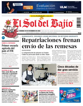 Cover of El Sol de Bajío