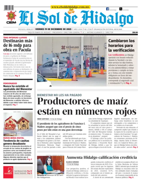 Cover of El Sol de Hidalgo