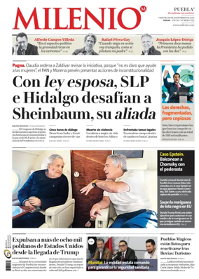 Cover of Milenio Puebla