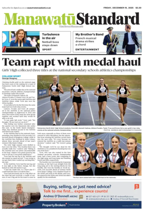 Cover of Manawatu Standard