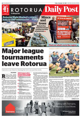 Cover of Rotorua Daily Post