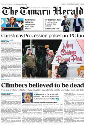 Cover of The Timaru Herald