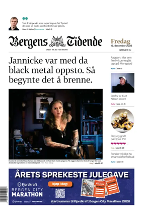 Cover of Bergens Tidende
