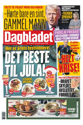Cover of Dagbladet