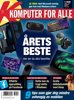 Cover of Komputer for alle (Norway)