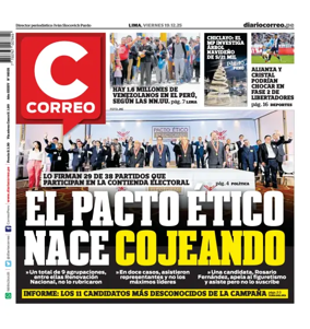 Cover of Diario Correo