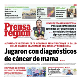 Cover of Prensa Regional