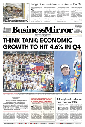 Cover of BusinessMirror