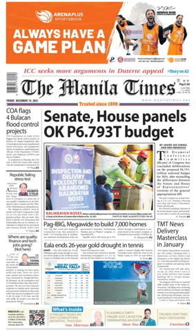 Cover of Manila Times