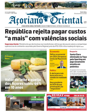 Cover of Acoriano Oriental