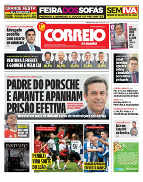 Cover of Correio da Manha