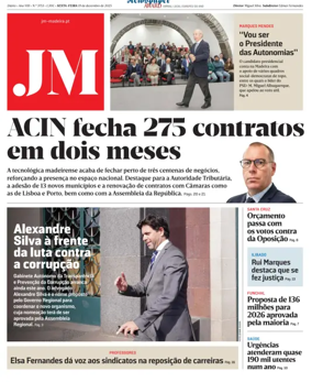 Cover of Jornal Madeira