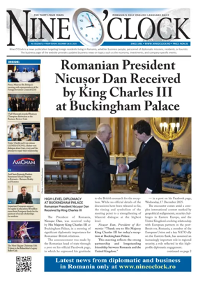 Cover of Nine o clock (Romania) Daily