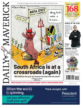 Cover of Daily Maverick