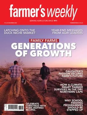 Cover of Farmers Weekly (South Africa)