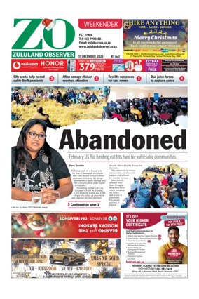 Cover of Zululand Observer - Weekender