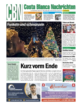 Cover of Costa Blanca Nachrichten