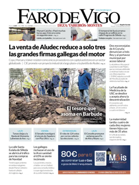 Cover of Faro de Vigo (Deza/Tabeiros-Montes)