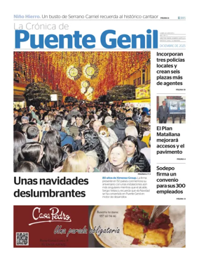 Cover of La Cronica de Puente Genil