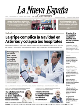 Cover of La Nueva España (Cuencas)