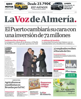 Cover of La Voz de Almería