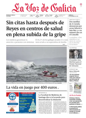 Cover of La Voz de Galicia (Carballo)