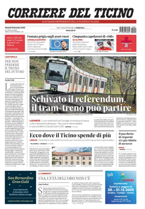 Cover of Corriere del Ticino