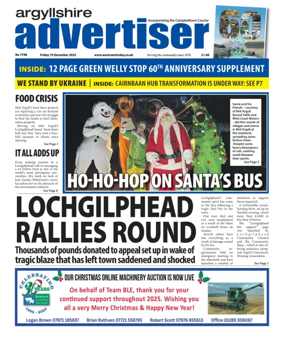 Cover of Argyllshire Advertiser