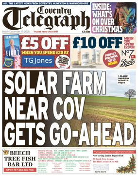 Cover of Coventry Telegraph