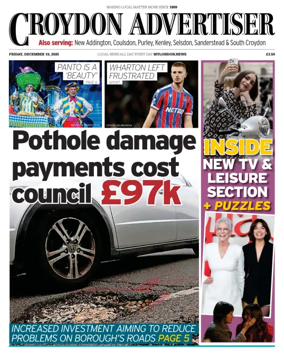 Cover of Croydon Advertiser