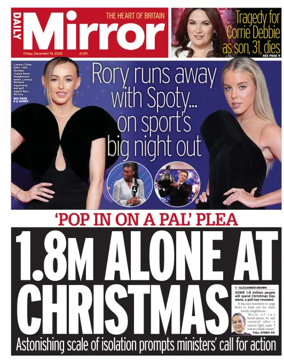 Cover of Daily Mirror