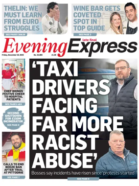 Cover of Evening Express (Extra Edition)