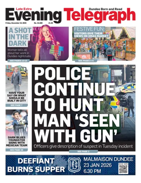 Cover of Evening Telegraph (First Edition)