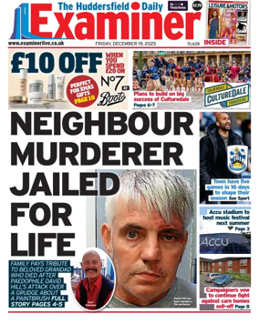 Cover of Huddersfield Daily Examiner