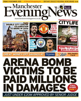 Cover of Manchester Evening News