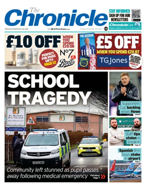 Cover of The Chronicle (South Tyneside and Durham)