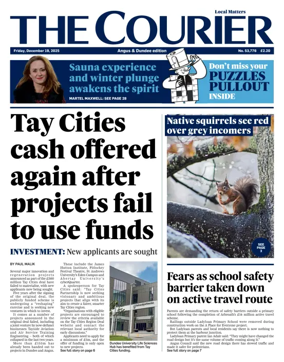 Cover of The Courier & Advertiser (Angus and The Mearns Edition)